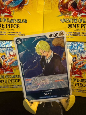 One Piece TCG Sanji OP15-047 V.1 new card