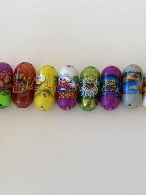 Mighty Beanz like new, set of 10 pieces 2010