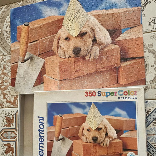 Labrador Puppy Puzzle 350 Pieces Like New