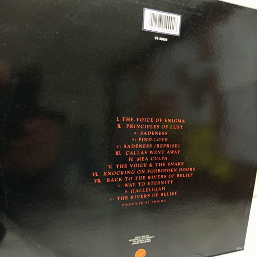 Enigma MCMXC a.D. 1990 vinyl LP near mint Greek pressing