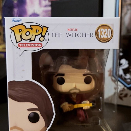 Funko Pop Jaskier 1320 figure from The Witcher Netflix series new