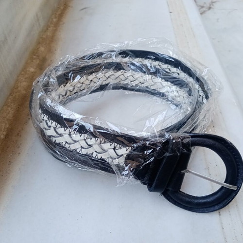 Set of 10 belts with various designs