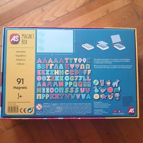 AS Magnet Box Alphabet educational toy