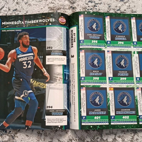 Panini NBA Basketball 2021-2022 Album new, Greek edition