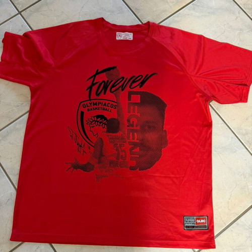 Olympiacos BC Store Printezis collectible t-shirt 2XL