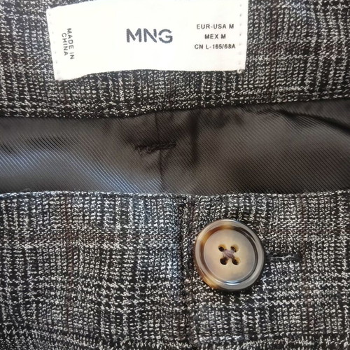 Mango women's skirt medium black and white