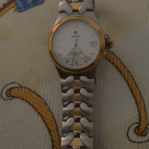 Zodiac Marine Life Professional watch new, gold and silver