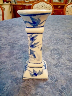 Porcelain candlestick 12 cm