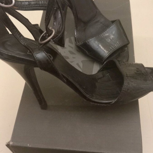 Women's sandals like new, black, size 36