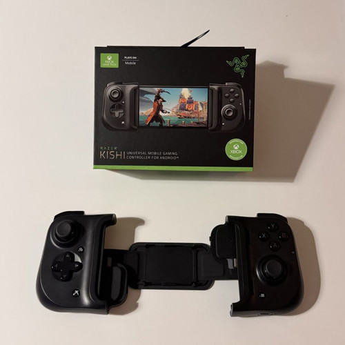 Razer Kishi Wired Gamepad for Android like new, black