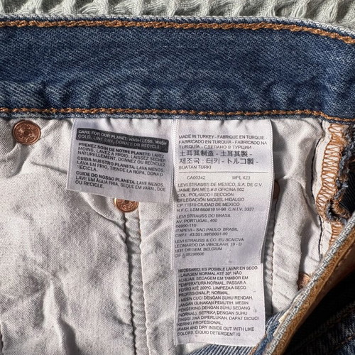 Levi's denim shorts like new, size W30, blue