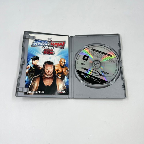 WWE SmackDown vs Raw 2008 Platinum Edition PlayStation 2 used