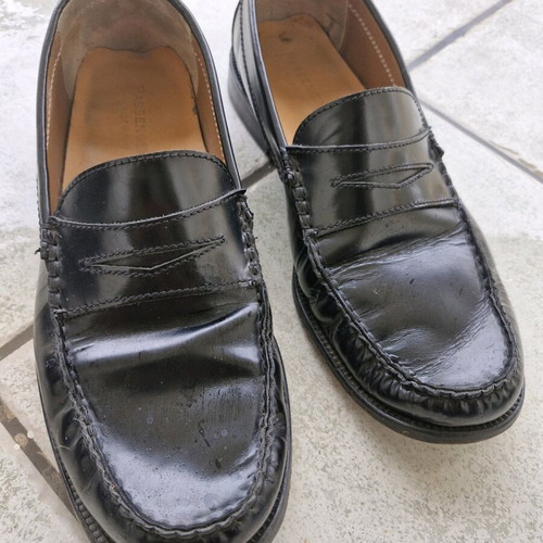 Passenger men's shoes used, leather, size 42, black