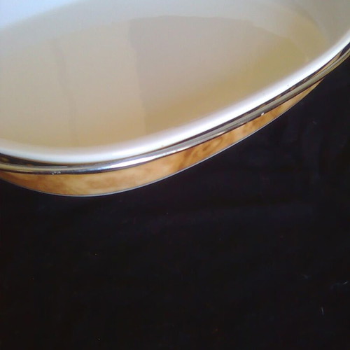 Serving platter with base 40x30 used
