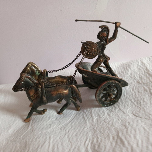 Bronze statue of Achilles used