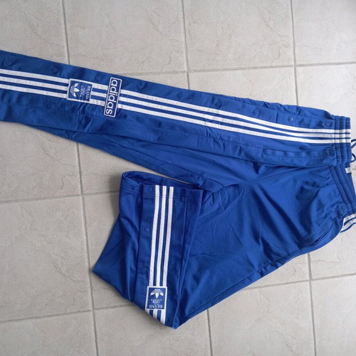 Adidas adibreak pants new, unisex, white and blue, sizes S-L