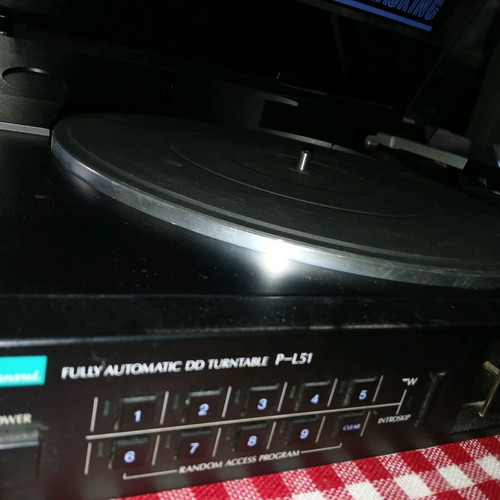 Sansui P-L51 πικάπ μεταχειρισμένο με ανάγκη βελόνας και αλλαγή βύσματος
