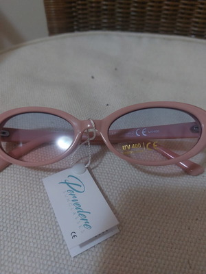 Pervedere sunglasses new, pink nude color