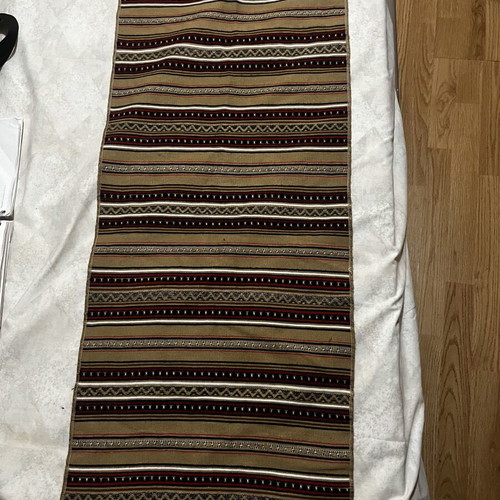 Traditional Kilim used, 1980s-90s, 38x90 cm