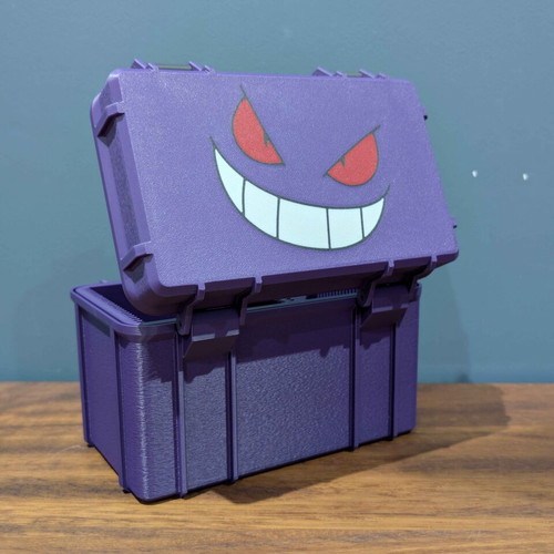 Pokémon Storage Box for Top Loaders, Holds Up to 50 Sleeves