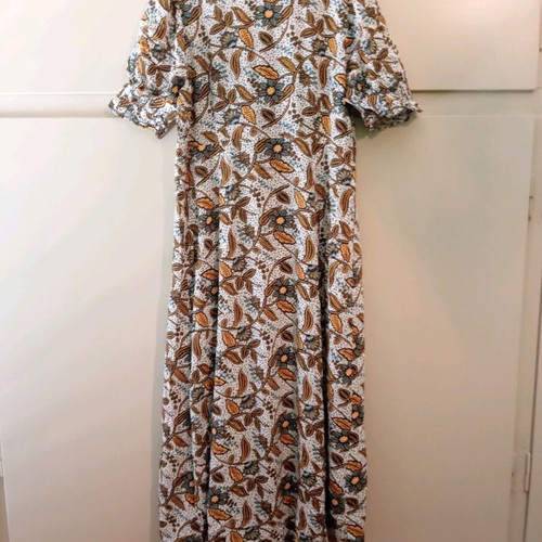 Sfera maxi floral dress used, viscose, size L
