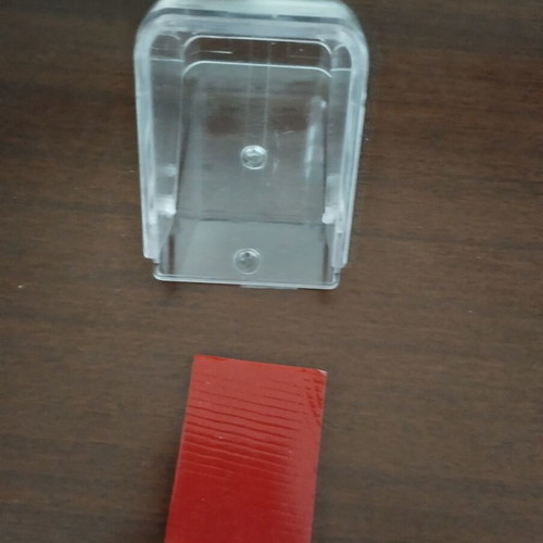 Waterproof Protective Cover for Doorbell used, transparent