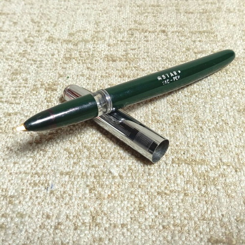 Star Vac-Pen Vintage Fountain Pen Set 50s New