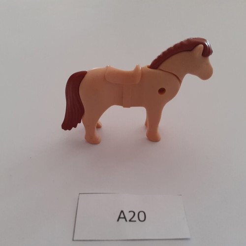 Playmobil pony A20 like new, brown two-tone