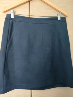 Φούστα βελουδινή μπλε αφόρετη large size Ovs Fashion