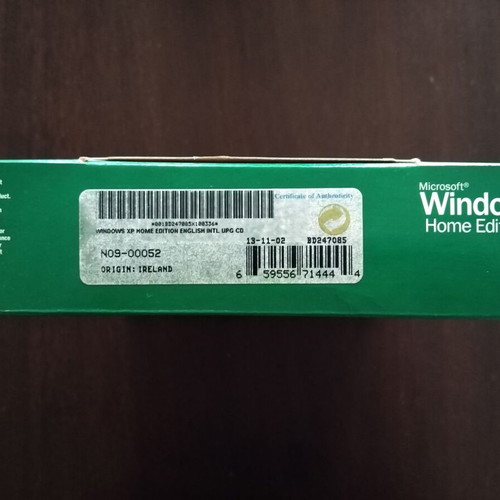 Windows XP Home Edition Upgrade English Retail