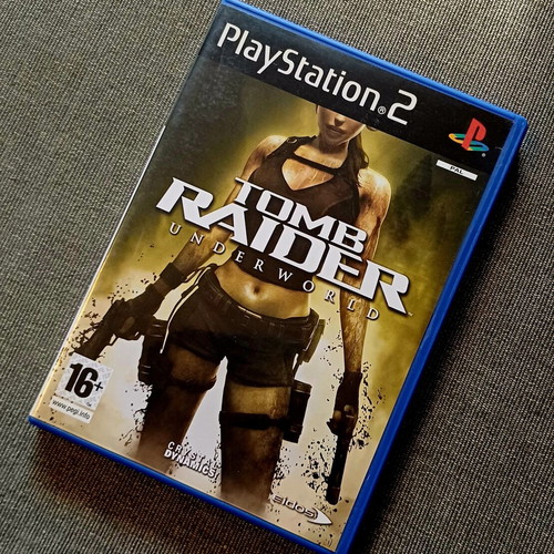 Tomb Raider Underworld PS2 game used, complete