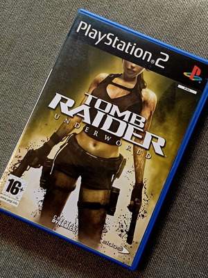 Tomb Raider Underworld PS2 game used, complete