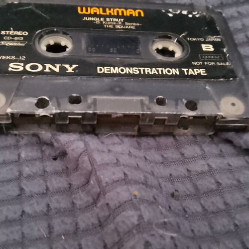 Sony Walkman demonstration tape used, 1980, made in Japan