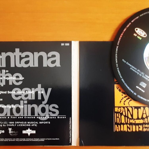 Santana The Early Recordings CD used, rock