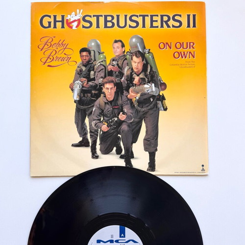 Bobby Brown On Our Own 12" Maxi Single used, pop