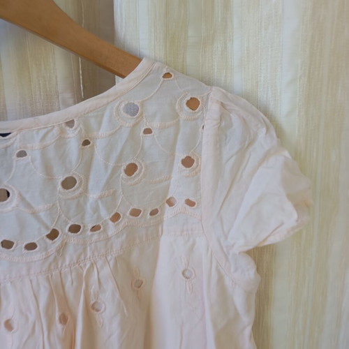 Dress pastel peach Mango like new, airy and cool