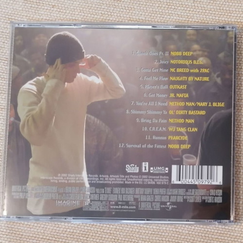 More Music From 8 Mile CD like new, hip-hop