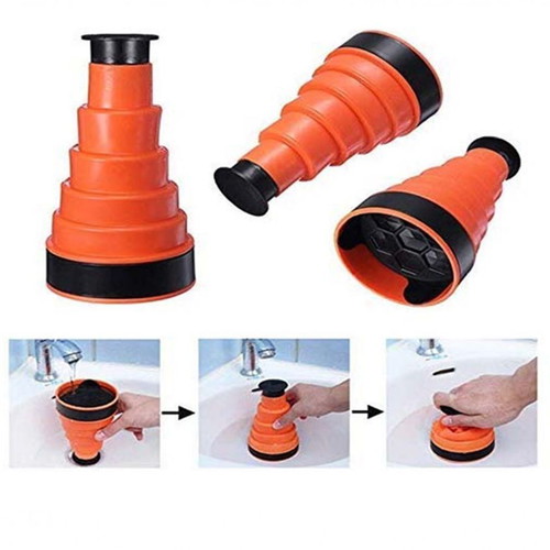 Plunger suction cup clog remover new