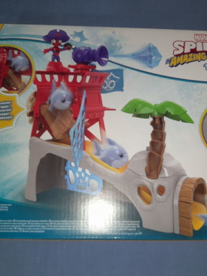 Spidey Island Playset καινούργιο Marvel Spidey and His Amazing Friends Water Webs