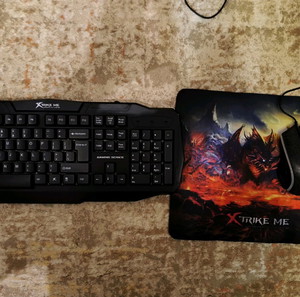 X-strike bundle(keyboard,mouse,mousepad)