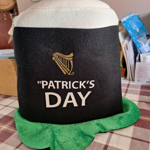 Guinness hat used for St Patrick's Day celebration