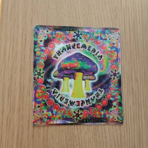 Vintage Rave Flyer and Trancemedia Sticker like new, 90s Goa Trance