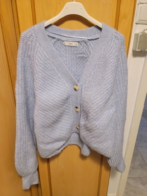 Mango knitted cardigan like new, blue, loose fit
