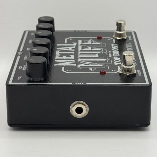 Electro-Harmonix Metal Muff distortion pedal used
