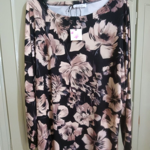 Frane long-sleeve blouse XL new, viscose