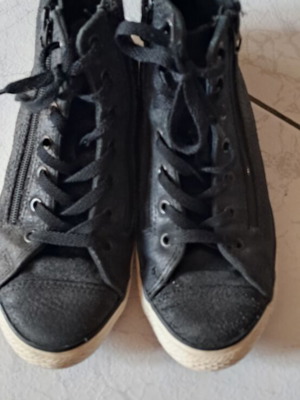 Converse All Star sneakers size 38 like new, black unisex
