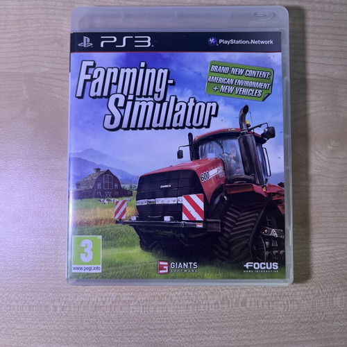 Farming Simulator PlayStation 3 game used