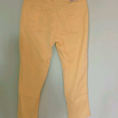 Brax yellow pants size M like new, cotton