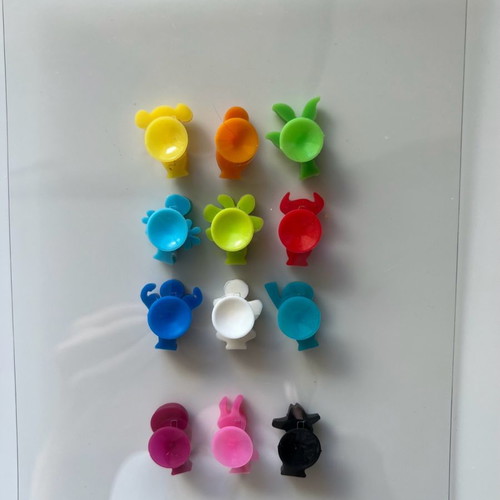 Vacu Vin Party People Glass Markers set of 12 new