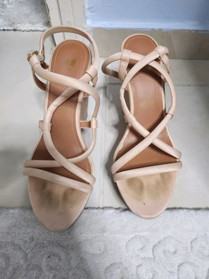 H&M sandals used, size 39